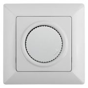 Светорегулятор Intro Solo 4-401-01 поворотный, 600Вт 230В, IP20, СУ, белый