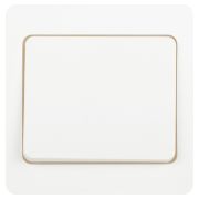 Кнопка Intro Style 7-109-01 10А-250В, IP20, СУ, белый