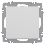 Выключатель Intro Accent 6-101-01 , 10А-250В, IP20, СУ, AL/CU, белый