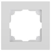 Рамка для розеток и выключателей Intro Accent 6-501-01 на 1 пост, СУ, белый