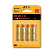 Батарейки Kodak LR6-4BL ULTRA PREMIUM Alkaline [ KAA-4 UD] (80/400/17600)
