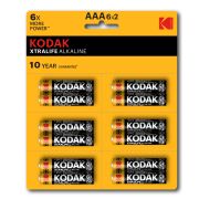 Батарейки Kodak LR03-12BL perforated (6x2BL) XTRALIFE Alkaline [KAAA-2x6 perf] (144/576/40320)