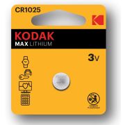 Батарейки Kodak CR1025-1BL MAX Lithium (60/240/50400)