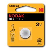 Батарейки Kodak CR1632-1BL MAX Lithium (60/240/36000)