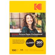 Фотобумага Kodak KPG46260 для струйной печати 4x6 Inkjet Paper Glossy 260 gsm 100 листов