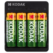 Зарядное устройство для аккумуляторов Kodak USB Overnight charger with 4 x AA 2700 mAh [K4AA/AAA] (6/48/1008)