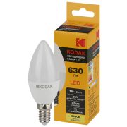 Лампа светодиодная Kodak LED KODAK B35-7W-830-E14 E14 / Е14 7Вт свеча теплый белый свет
