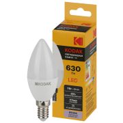 Лампа светодиодная Kodak LED KODAK B35-7W-865-E14 E14 / Е14 7Вт свеча холодный дневной свет