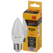 Лампа светодиодная Kodak LED KODAK B35-7W-865-E27 E27 / Е27 7Вт свеча холодный дневной свет