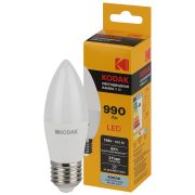 Лампа светодиодная Kodak LED KODAK B35-11W-840-E27 E27 / Е27 11Вт свеча нейтральный белый свет