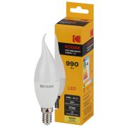 Лампа светодиодная Kodak LED KODAK BXS-11W-830-E14 E14 / Е14 11Вт свеча на ветру теплый белый свет