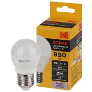 Лампа светодиодная Kodak LED KODAK P45-11W-865-E27 E27 / Е27 11Вт шар холодный дневной свет