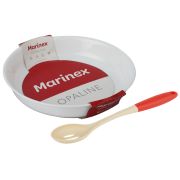 Форма для запекания Marinex 6859 + WKSS24-002 2 л опаловая круглая + ложка в подарок