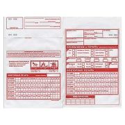 Конверты б/п одноцветные красные (1000) (32)