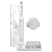 Электрическая зубная щетка ORAL-B Genius D701.515.6XC Sensi Lotus white чехол Стрекоза