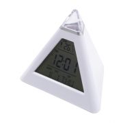 Часы-будильник IR-636 8,5 * 8,5 * 8,5 см треугольник***ТМ