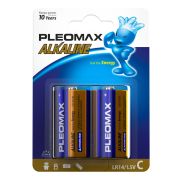 Батарейки Pleomax LR14-2BL Alkaline (20/160/6400)