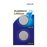 Батарейки Pleomax CR2025-2BL Lithium (60/240/43200)