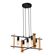 Люстра Rivoli Elizabeth 5107-305 5 * Е27 40 Вт лофт - кантри