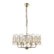 Люстра  Rivoli Waltraud 1028-206 6 х Е14 40 Вт хрусталь классика