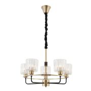 Люстра  Rivoli Maria 1026-205 5 х Е27 40 Вт хрусталь классика