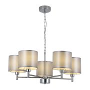 Люстра Rivoli Martha 2092-305 5 * Е14 40 Вт классика