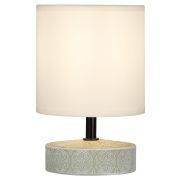 Настольная лампа Rivoli Eleanor 7070-501 1 * Е14 40 Вт керамика бежевая, белая