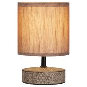 Настольная лампа Rivoli Eleanor 7070-502 1 * Е14 40 Вт керамика кофейная