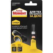 Клей Момент 874565 Супер-клей 3 гр. БЛ-1 шт. ШБ