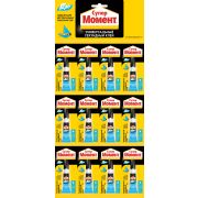 Клей Момент 622917 Супер гель 3 гр. БЛ-12 шт.