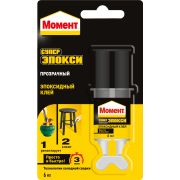 Клей Момент 2751325 Супер Эпокси 6 мл. шприц