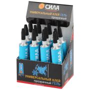 Клей СИЛА SGTB-30 универсальный гель прозрачный туба 30 мл