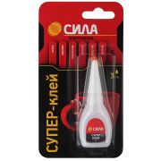 Супер-клей СИЛА SSBL1-6 6 г туба пластик