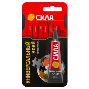 Клей СИЛА SUBL-30 УНИВЕРСАЛЬНЫЙ прозрачный 30 мл блистер