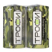 Батарейки Трофи R14-2S CLASSIC HEAVY DUTY Zinc (12/600/9600)