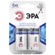 Батарейки ЭРА LR14-2BL SUPER Alkaline (12/96/5280)