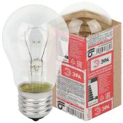 Лампочка ЭРА A50 75Вт Е27 / E27 230В груша прозрачная в гофре
