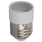 Переходник ЭРА E27-E14 пластиковый белый