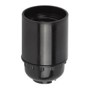 Патрон ЭРА Е27 подвесной бакелит, черный