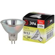 Лампа галогенная ЭРА GU5.3-JCDR (MR16)-50W-230V-CL GU5.3 50Вт софит теплый белый свет