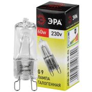 Лампа галогенная ЭРА G9-JCD-60-230V-CL G9 60Вт капсула теплый белый свет