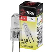 Лампа галогенная ЭРА GY6.35-JC-35W-12V GY6.35 35Вт капсула теплый белый свет