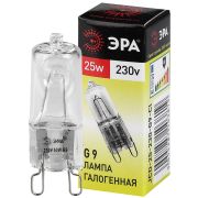 Лампа галогенная ЭРА G9-JCD-25-230V-CL G9 25Вт капсула теплый белый свет