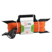 Удлинитель силовой ЭРА UFx-1-2x1.0-20m на рамке без заземления 1 розетка 20м ПВС 2х1мм2