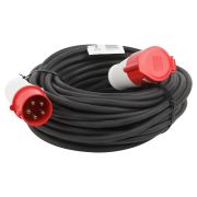 Удлинитель силовой ЭРА IND380-U-1e-5x2,5-20m-IP44 на 380В в бухте 1 розетка CEE 5P 20м КГ 5х2,5 32A IP44
