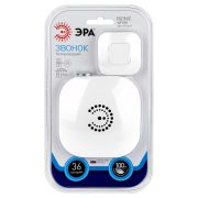 Звонок дверной ЭРА BIONIC White беспроводной белый 6 мелодий