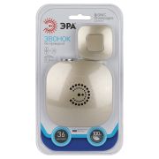 Звонок дверной ЭРА BIONIC Champagne беспроводной шампань 6 мелодий