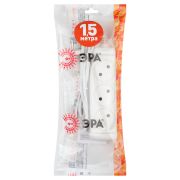 Удлинитель электрический ЭРА UX-3-1,5m без заземления 3 розетки 1,5 м ШВВП 2x0,75мм2 6А