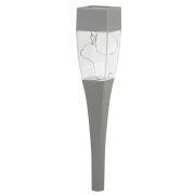 SL-SS38-GLOW-2 ЭРА Садовый светильник на солнечной батарее, сталь, пластик, серый, 38 см (48/1152)