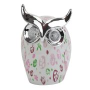 ERAFYH01-05 ЭРА Садовый светильник Филин на солнечной батарее, полистоун, 16 см (24/432)